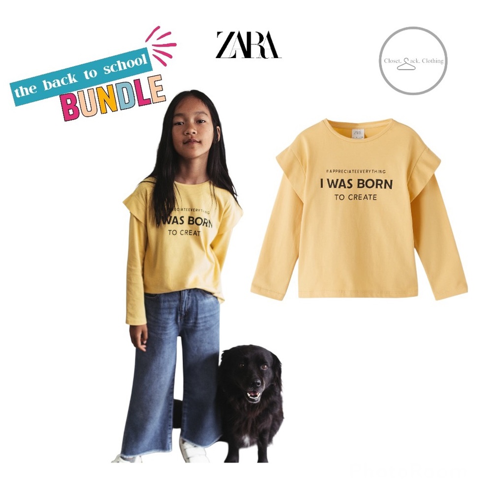 Zara Long Sleeve Top Size 13-14